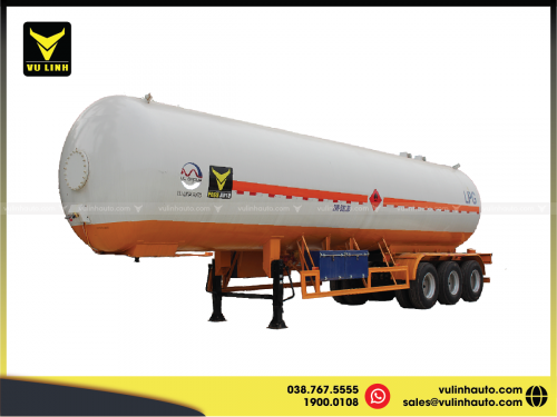 Sơ mi rơ mooc Xitec chở LPG 52 khối